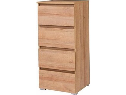 Komoda KOSMOS C07 4z (Varianta bílá)