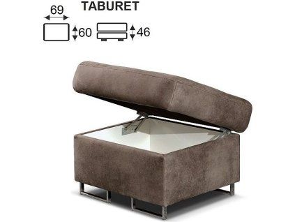 Taburet ORLANDO (Varianta Aston Sic 2)