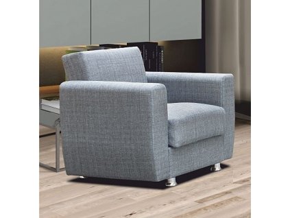 Křeslo NIAGARA (Varianta BEZ 552 sv.šedá)