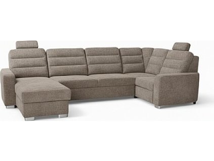 Sedací souprava BORNEO ve tvaru "U1" (Varianta Orinoko 24, Orientace levá)