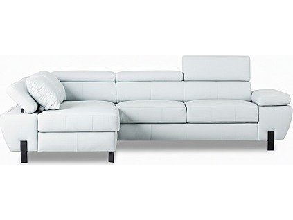 Sedací souprava MOLI LUX MINI - KŮŽE (Varianta U70 černá, Orientace levá)