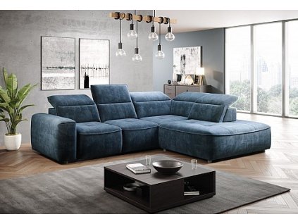 Sedací souprava COLOMBO L - elektrický výsuv (Varianta Paladium 11, Orientace levá)