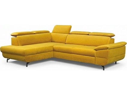 Sedací souprava LILI UP-2F ve tvaru "L" (Varianta Riviera 41 zlatá, Orientace levá)