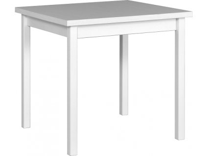 MAXMILIÁN 7 - jídelní stůl rozkládací (MAX 7) lamino Bílá (borovice andersen)- kolekce "DRE" (K150-Z)