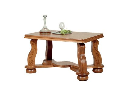 CTIRAD 1 (CEZAR I )- konferenční stolek dřevo masiv D17-kolekce "B" (K250-E)