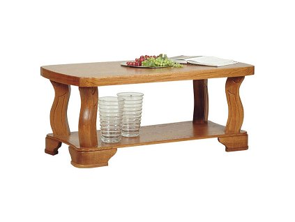 FILIPE (Fryderyk) - konferenční stolek dřevo masiv D17-kolekce "B" (K250-E)