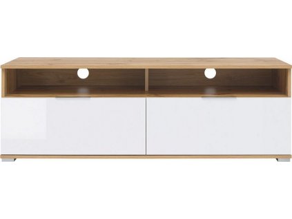 ZELE RTV2S dub wotan/bílý lesk