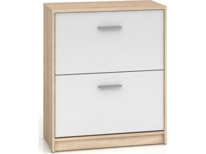 NEPO PLUS SFB2K2 dub sonoma/bílá   / 2BAL /