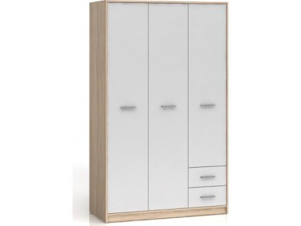 NEPO PLUS SZF3D2S dub sonoma/bílá   / 3BAL /