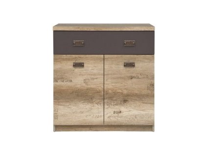 MALCOLM KOM2D1S dub canyon monument s potiskem 3D/šedý wolfram