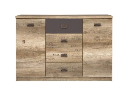 MALCOLM KOM2D4S dub canyon monument s potiskem 3D/šedý wolfram