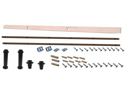 ERGO FUTON - univerzální sada lišt a nožek do čalouněných postelí Anadia II, Casola, Molisa (FL10)