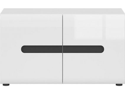 AZTECA TRIO SFK2D/5/9 bílá/bílý lesk (včetně lišty wenge magia a oboustranné lišty bílý lesk/černý lesk) ***