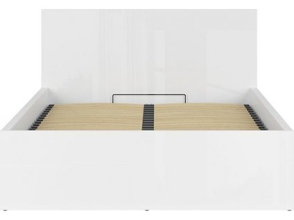 TETRIX LOZ/140/B bílý lesk VČETNĚ ROŠTU BEZ MATRACE   / 3BAL /