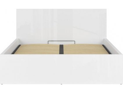 TETRIX LOZ/160/B bílý lesk VČETNĚ ROŠTU BEZ MATRACE   / 3BAL /