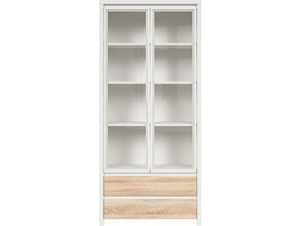 KASPIAN REG2W2S bílá/dub sonoma   / 4BAL /