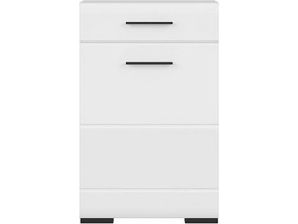 předsíň FEVER KOM1D1S/10/6 bílý lesk/bílá ***POSLEDNÍ KUS  / 2BAL /