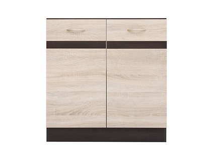 JUNONA DK2D/80/82 wenge/dveře dub sonoma   / 3BAL/