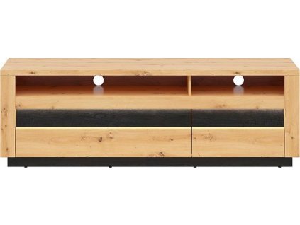 OSTIA RTV2S dub artisan/černý lesk