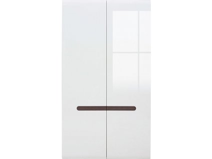 AZTECA TRIO SZF2D/19/11 bílá/bílý lesk (včetně lišty wenge magia a oboustranné lišty bílý lesk/černý lesk)