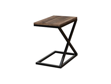 NYX- Odkládací stolek- lamino Dub colonial/ černý kov (NX) kolekce "FN" (K150)