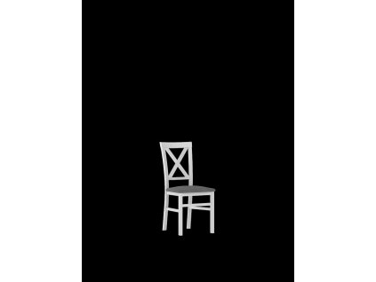 Provance 10 (ALICE 101) - jídelní židle  dřevo Bílá/ šedá Savana 21(SZ) (K150-Z)