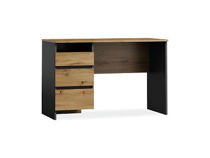 BARBORA 5 - PSACÍ STŮL ,lamino DUB WOTRAN/grafitová(S) (B005DWAT=1balík) (K150)