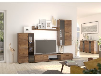 SORENTA - byt. stěna lamino Dub lefkas (SALSA DL01) "LP" (K150)