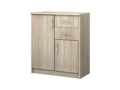 BELLA 9 -  botník 2D2S lamino -  dub sonoma (IZ) (K150-E)