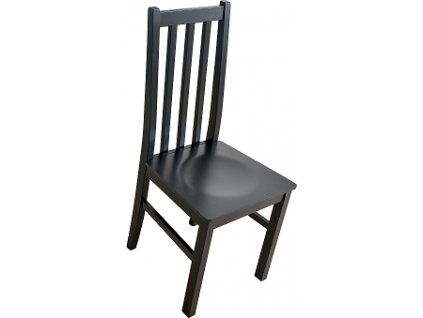 BOSANOVA 10D (BOSS 10D)- jídelní židle dřevo ČERNÁ - celodřevěný sedák - kolekce "DRE" (K150-Z)