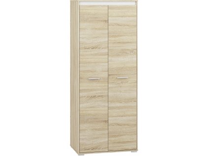 ANDY 02 -Šatní skříň 2D,lamino Dub sonoma (ML) (AVO02=2BALÍKY) (K150)
