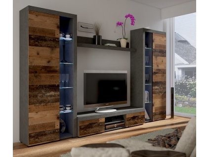 ROBBEN XL - byt. stěna Matera/Old style (RUMBAXLOLDMAT01) (4 balíky) "LP" (K150)