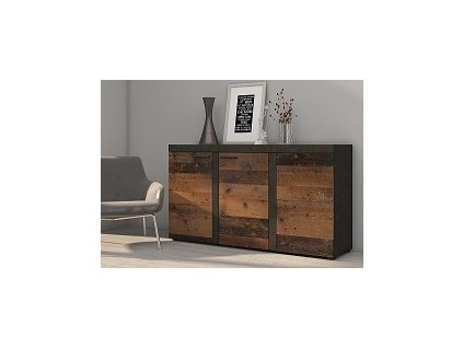 ROBBEN 3D - komoda OLD STYLE/ MATERA (RUMBAOLDMAT22 3F) (2 balíky) "LP" (K150-Z)