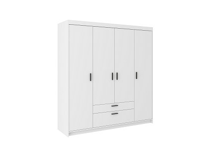 EVERLY 4D - skříň BEZ NÁDSTAVCE Bílá (ELENA WH04-2S=4BALÍKY) "LP" (K150)