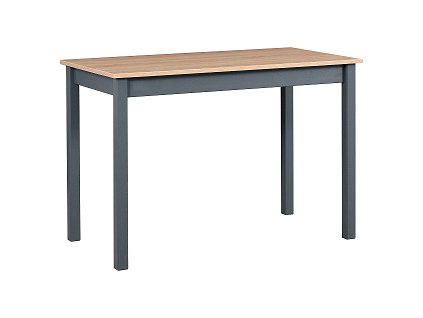 MAXMILIÁN 2 - jídelní stůl  (MAX 2) lamino Dub sonoma/ nohy grafitová - kolekce "DRE" (K150-Z)