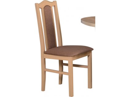 BOSANOVA 2 (BOSS 2)- jídelní židle - dub sonoma /č.15 hnědá*** - kolekce "DRE" (K150)