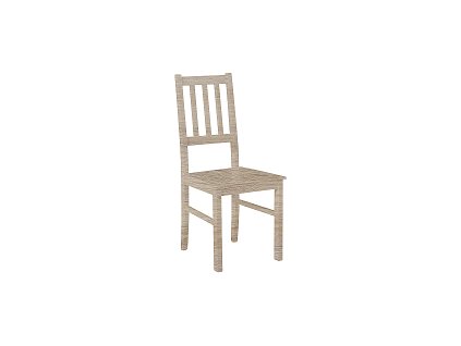 BOSANOVA 4D jídelní židle (BOSS 4D) celodřevěný sedák DUB SONOMA (DM)- kolekce "DRE" (K150-E)