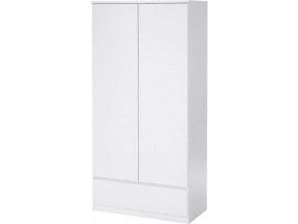 Skříň Simplicity 287 bílý lesk