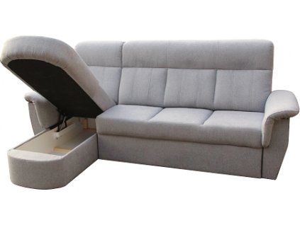 MODENA OTOMANsÚP+3R - sedací souprava látka světle šedá PRIMO 88 - kolekce - "E" (K250-Z)