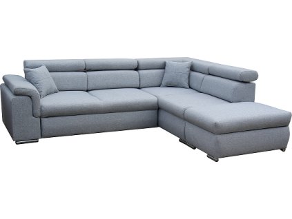 BORGO Levá - sedací souprava látka světle šedá Lars 90 kolekce "E" (FE) (Z)***VÝPRODEJ