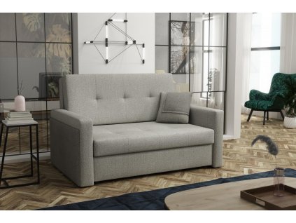 Rozkládací pohovka Vivian Mel II s úložným prostorem, šedá Centauri 02/centauri 05