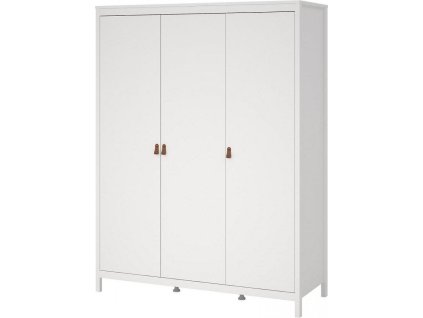 Šatní skříň Real 3d bílá