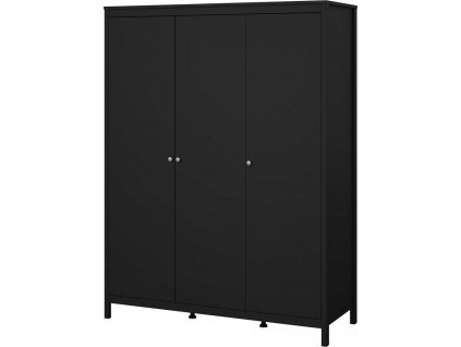 Šatní skříň Real 3d černá