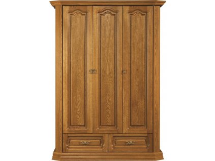 KOLUMBUS (KINGA- SZAFA 3D2S Š.150) šatní skříň 3D2S Š.150, MASIVdřevo D3-150 x 202 x 58 kolekce "B" (K250-E)