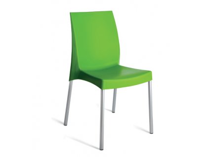 Stohovatelná zahradní jídelní židle BOULEVARD (Odstín polypropylen arancio)