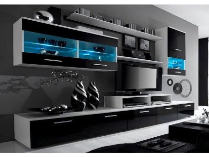 obyvacia stena cierna leo hlavna