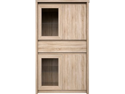 norty vitrina 2w2d1s 7 hl