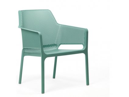 Stohovatelné designové křeslo NET relax (Odstín polypropylen fg salice)