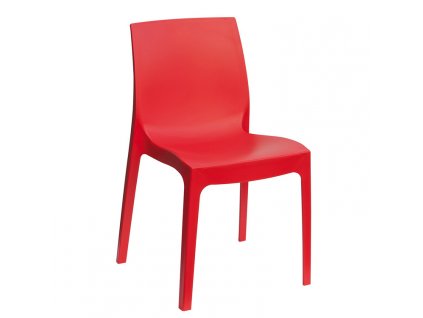 Stohovatelná jídelní židle ROME (Odstín polypropylen bianco)