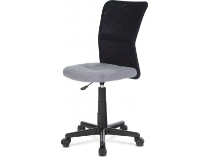 Dětská židle KA-2325 GREY, šedá mesh, síťovina černá/černý plast